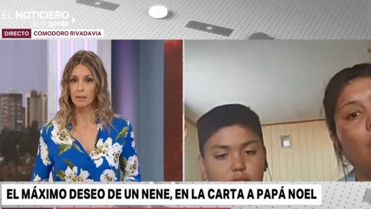 Carta para Papá Noel: "Te pido que la cures a mi mamita"