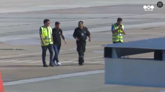 Messi llegó a Rosario para pasar las fiestas en familia