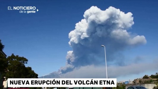 Alerta por nueva erupción del volcán Etna