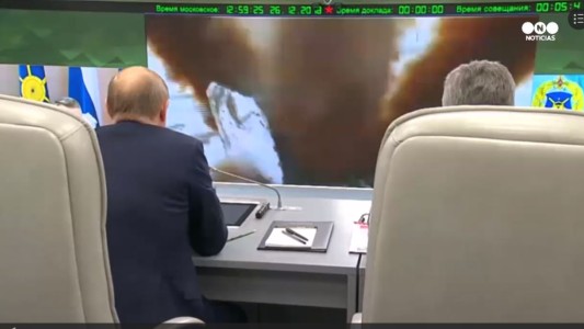 Así fue el lanzamiento del supermisil ruso imposible de interceptar