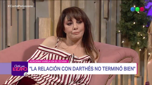 Adriana Varela habló sobre su relación con Juan Darthés: "No terminó bien"
