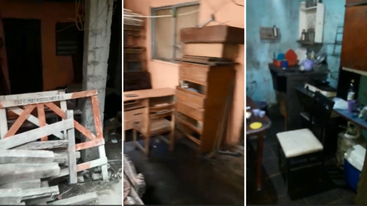 Esta es la casa donde pasó la noche Kimey