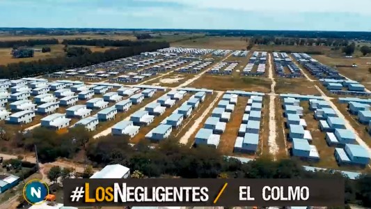 "Los Negligentes": un barrio abandonado en Esteban Echeverría