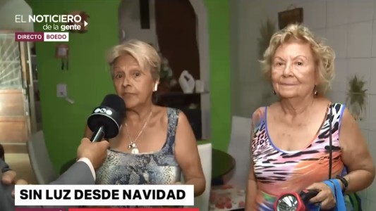 Sin luz y con 34 grados de sensación térmica