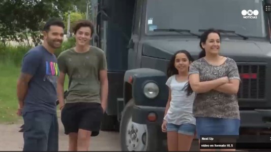 Familia rodante: viajan de Córdoba a Alaska