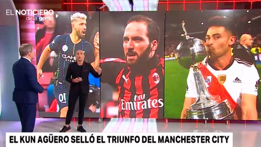 El Kun Agüero selló el triunfo del Manchester City