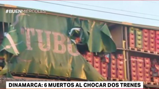 Al menos seis muertos en choque de trenes en Dinamarca