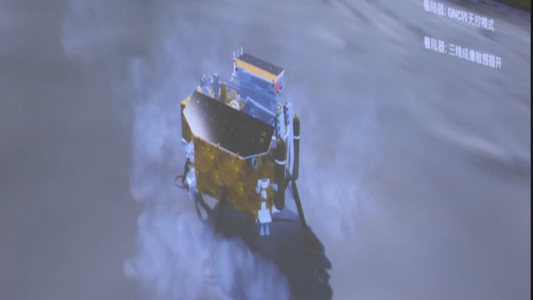 China llegó al lado oscuro de la Luna