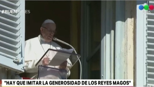 Papa Francisco: "Hay que imitar la generosidad de los Reyes Magos"