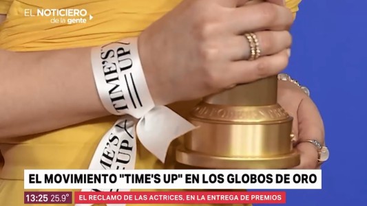 El movimiento Time´s Up en la noche de los Globos de Oro