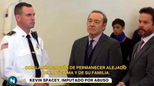 Kevin Spacey, en el banquillo