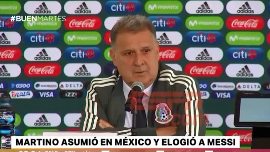 Martino: "Aunque no tenga ninguna superestrella, el trabajo se hace de la misma manera"