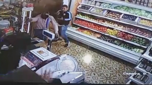 Violento asalto a verdulería