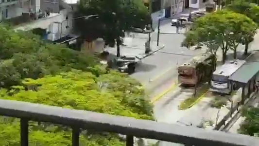 Así escapaban los delincuentes que mataron a un policía en Vicente López