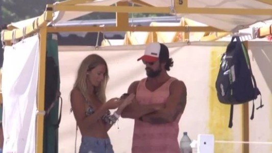 Las primeras fotos de Luciano Castro y Sabrina Rojas en la playa tras confirmar que están separados