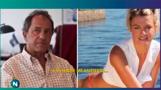 Escándalo: Gisela Berger acusó de mentiroso a Daniel Scioli y denunció amenazas