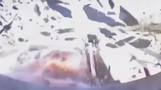 Impresionante choque contra un patrullero