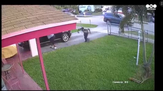 Tiros en el jardín: una pareja se salvó de milagro