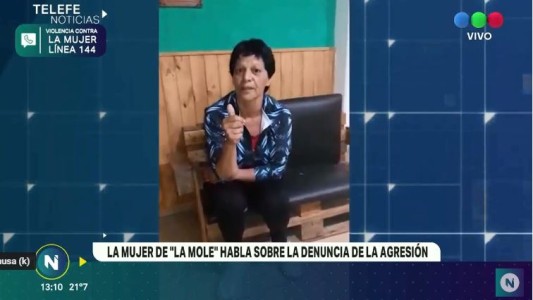 La esposa de "La Mole" Moli desmintió su propia denuncia