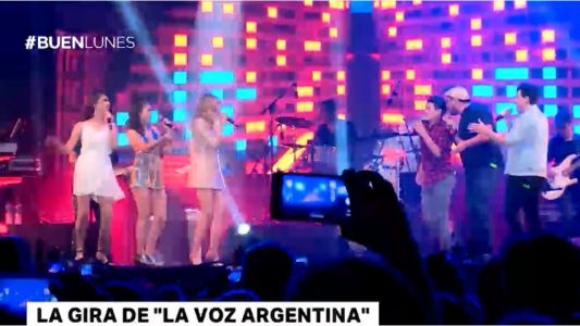 Comenzó la gira de "La Voz Argentina"