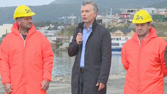 Macri volvió al trabajo desde el fin del mundo