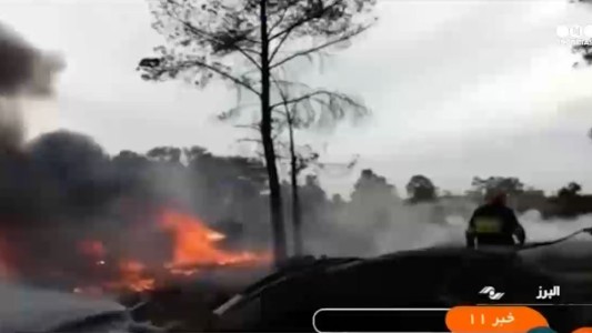 Se estrelló un avión de carga en Irán