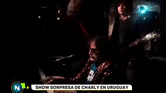 El show sorpresa de Charly García en Punta del Este
