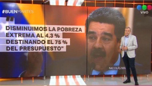 Para Maduro, bajó la pobreza en Venezuela