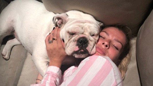 El doloroso texto de la China Suárez para despedir a su perra "Bandida"