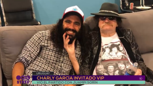 Charly García, invitado VIP en Uruguay