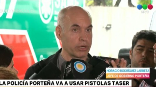 Rodríguez Larreta analiza utilizar las pistolas Taser en estaciones de subte