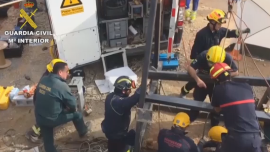 Redoblan los esfuerzos por rescatar a Julen