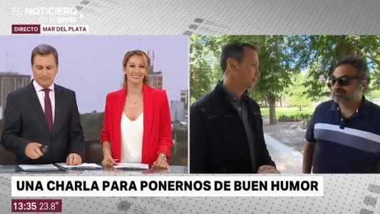 El hombre que hace reír a Mar del Plata