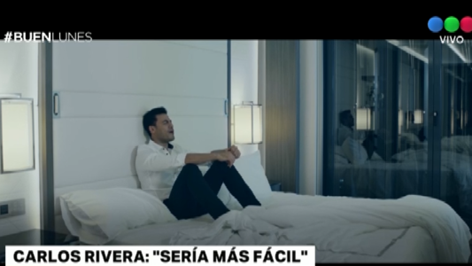 Carlos Rivera lanzó el video de su canción "Sería más fácil"