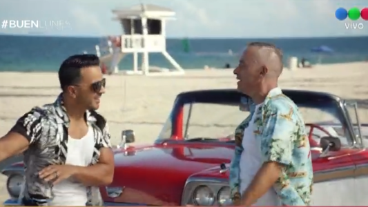 Eros Ramazzotti y Luis Fonsi, juntos
