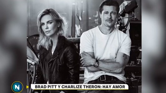 Brad Pitt y Charlize Theron: hay amor