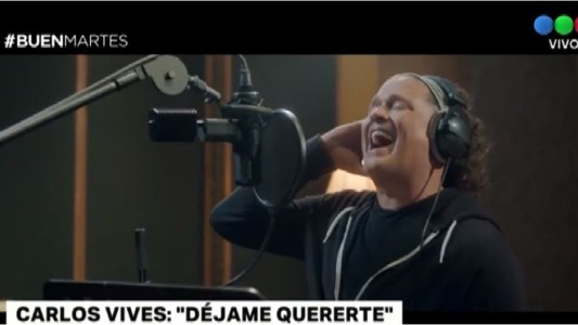 Carlos Vives presentó "Déjame quererte"