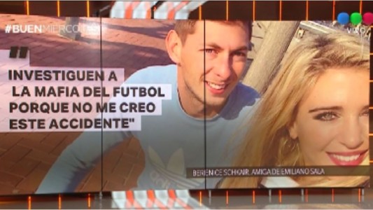 Amiga de Emiliano Sala: "Investiguen a la mafia del fútbol porque no me creo este accidente"