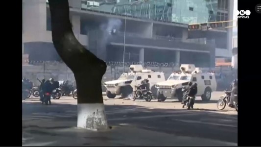 Disturbios en Caracas