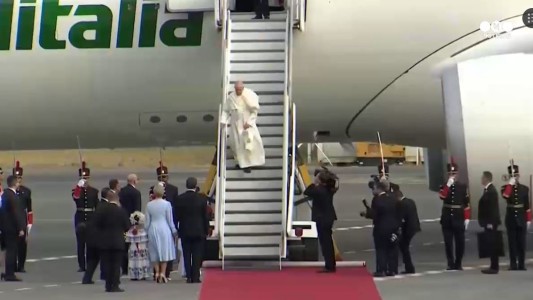 El Papa Francisco llegó a Panamá