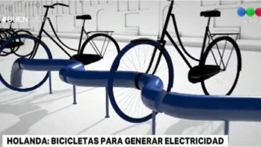 Holanda: bicicletas para generar electricidad