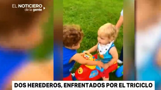 De no creer: los hijos de Marley y Flor Peña se pelearon por un triciclo