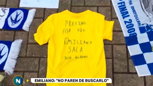Familiares y amigos de Emiliano Sala quieren que "la búsqueda siga hasta las últimas consecuencias"