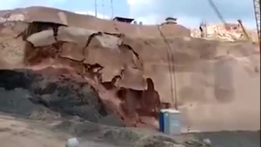 Así fue el momento en que se rompe el dique en Brasil