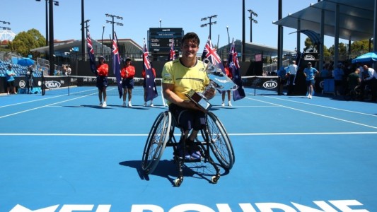 Gustavo Fernández, campeón del Abierto de Australia