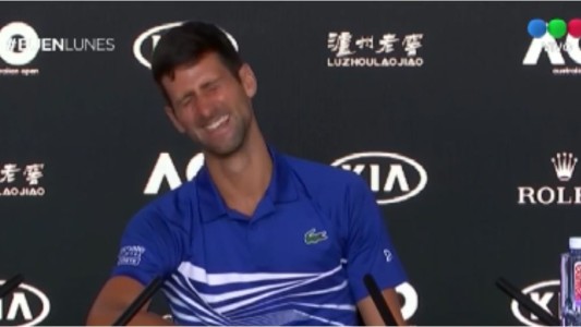 Djokovic se rio de un periodista italiano