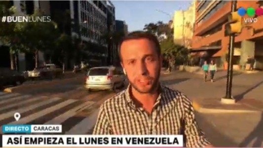 Telefe Noticias en Caracas: "El venezolano está en pausa, toma microdecisiones todo el tiempo"