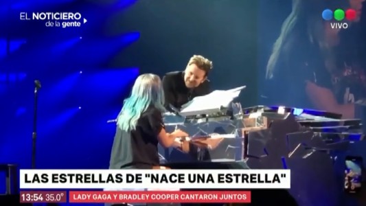Lady Gaga y Bradley Cooper cantaron Shallow en Las Vegas