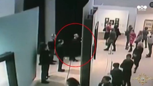 Así robó un cuadro 180 mil dólares a plena luz del día