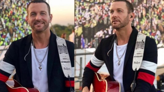 Axel cantó para el Papa Francisco en Panamá